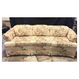 Smith Brothers floral 3 cushion couch