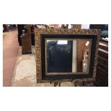 Wooden frame mirror