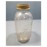 Hazel Atlas Mason Half Gallon Jar Zinc Lid