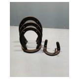 Horseshoe Desk Accessories : Business Card Holder