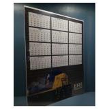 CSX Transportation 1998 Poster Calendar On Foam