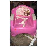 Pink booster seat  new