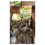 Lot of canning lids