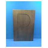 Meral wall hanging letter p