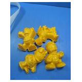 Ducktail gelatin molds