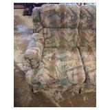 Clean multicolored loveseat