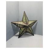 Star : Lights Up Green Metal Plaid