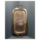 Serving Tray : Silverplate No Maker's Mark