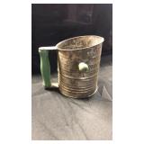 Vintage Bromwells measuring sifter