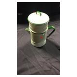 Porcelain coffee pot