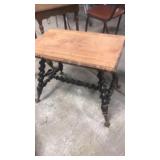 Cherry table rope twist talon n marble legs
