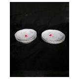 Haviland bowls and saucers