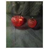 Glass paperweights