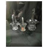 Glass baskets