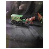 Cast iron mail wagon