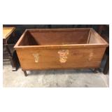 Old mid century toy box make a good project