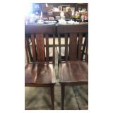 Set of three plus one that has been worked on