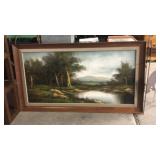 Oil on canvas 54" x 30" frame