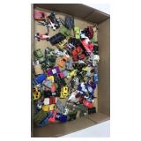 Flat miniature cars,trucks,people Flat miniature cars,trucks,people
