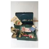 Fishing tackle box with contents Fishing tackle box with contents