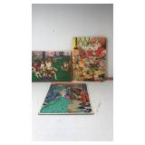 3 vintage puzzles 3 vintage puzzles