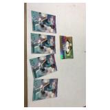 5 Alex Rodriguez baseball cards 5 Alex Rodriguez baseball cards