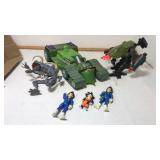Assorted toys. Figures Assorted toys. Figures