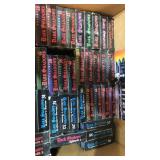 Dark shadows. Box of vcr tapes