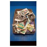 Box of old postcards and pictures Box of old postcards and pictures