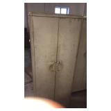 2 door metal cabinet