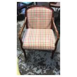 Wood sitting chair with pillow Wood sitting chair with pillow