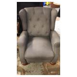 Blue recliner Blue recliner