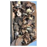 Vintage rollers. Wood and metal Vintage rollers. Wood and metal