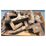 Vintage wood furniture pieces. Legs Vintage wood furniture pieces. Legs