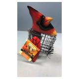 Cardinals suet feeder new Cardinals suet feeder new