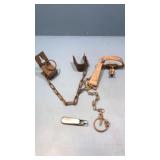 Metal trap and coke opener Metal trap and coke opener