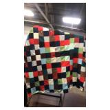 Colored quilt