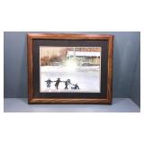 Wood frame wall hangers Wood frame wall hangers