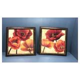 2 flower wall hangers 2 flower wall hangers