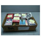 Box of assorted cards