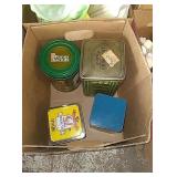 Box of 4 tins