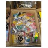 box of assorted toys