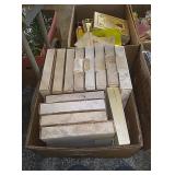 Box of painted plates