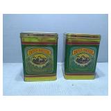 2 Dutch master tins