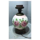 Pink Flower lamp no shade