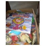 Box of beanie babies