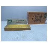 Don Augusta hand made cigar box, drawing pencil