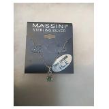 massing sterling silver cubic zirconia