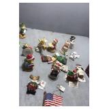 Flat marathon Christmas ornaments