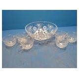 Punch bowl set